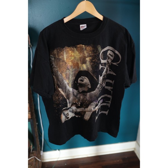 Garth Brooks Kansas City Tour Concert 9 Times 2007 Country Sz 2X Black T Shirt - Picture 1 of 9